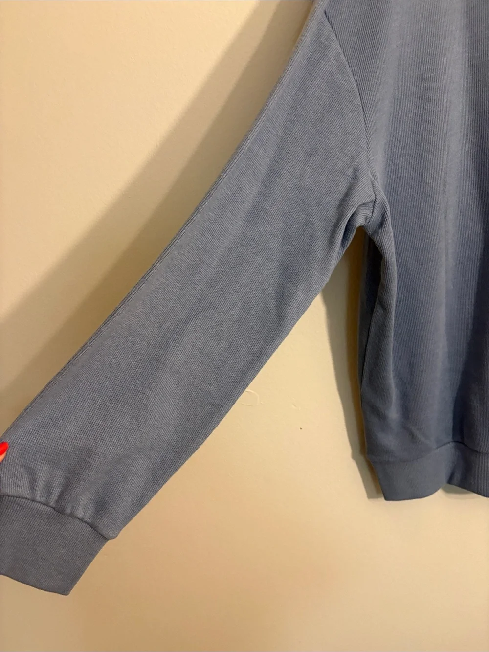 U.S. Polo Assn. Light Blue Half-Zip Pullover Sweater